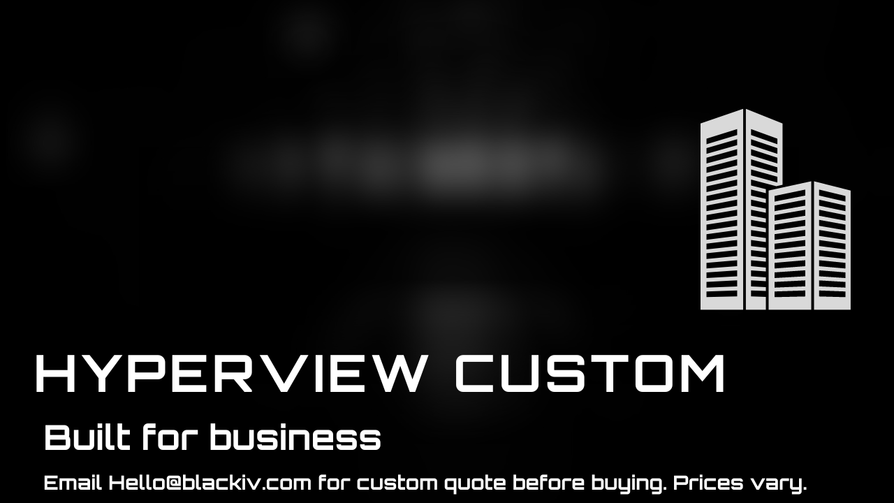 Black IV Elite Custom Insights